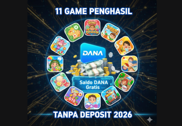 11 Game Penghasil Saldo DANA Gratis Tanpa Deposit 2026